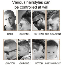 Load image into Gallery viewer, Hair Trimmer for Men Rechargeable Hair Clippers Beard Trimmer Home Haircut Kit Cordless Barber Grooming Sets Waterproof Trimmer