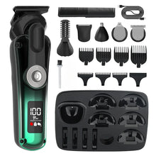 Load image into Gallery viewer, 6 in 1 Men's Multifunctional Professional Electric Hair Clipper Nose Trimmer Electric Shaver Set Hair Cutting Machine