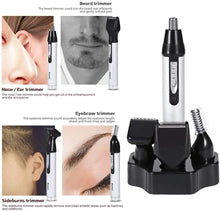 Load image into Gallery viewer, Rechargeable Nose Ear Hair Trimmer For Men&amp;Women Grooming Kit Electric Eyebrow Beard Trimer Nose And Ears Trimmer