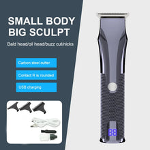 Load image into Gallery viewer, USB Electric Hair Clippers Trimmers For Men Adults Kids Cordless Rechargeable Hair Cutter Machine Professional