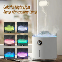 Load image into Gallery viewer, Volcano Flame Essential Oil Aroma Diffuser 350ML Smoke Circle Air Humidifier USB Ultrasonic Mist Maker Fragrance Mini Humidifier