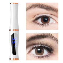 Load image into Gallery viewer, Portable 3-temperature Controlled Electric Eyelash Curler LED Digital Display Heat Long Lasting 3-Level Temp Lift Makeup Tool