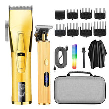 Load image into Gallery viewer, Hair Trimmer For Men Shaver Professional Hair Clipper Haircuter Men's Barber Beard Trimmer Rechargeable Hair Cutting Machine