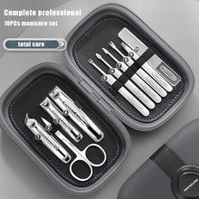 Load image into Gallery viewer, 10Pcs Nail Clipper Set Beautifully Packaged Travel Kit Nail Clipper Set Portable Complete Second Opening Nail Art