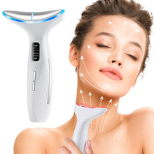 Load image into Gallery viewer, LED Neck Beauty Device EMS Facial Lifting Firming Massage Beauty Machine Skin Care Vibration Facial Massager Double Chin Remover