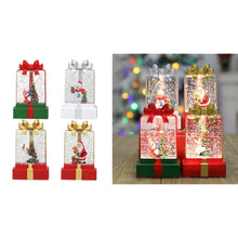 Load image into Gallery viewer, Creative Christmas Gift Box Water Injections Night Lighting Crafts