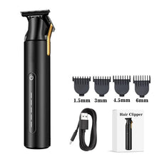 Load image into Gallery viewer, Beard Trimmer for Men Professional Hair Clippers Zero Gapped Hair Trimmer Cordless USB Rechargeable Easy To Hold and Use Clipper