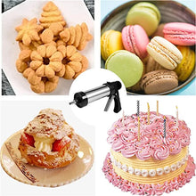 Load image into Gallery viewer, Cookie Press Maker Kit Cookie Making Gun Biscuit DIY Cake Molds Cream Dessert Decorating Tools Pastry Machine Baking Accessories