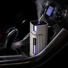 Load image into Gallery viewer, 300Ml Air Humidifier Cool Mist Aroma Diffuser with Color LED Light for Office Car Umidificador Mist Maker Fogger-White