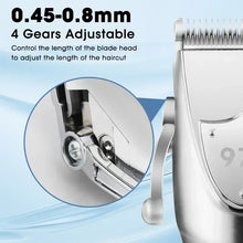 Load image into Gallery viewer, Hair Trimmer for Men Metal Body  Hair Clipper LCD Digital Display Men's Oil Engraving Electric Razor Set