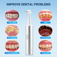 Load image into Gallery viewer, Electric Dental Teeth Polisher Teeth Cleaner Oral Calculus Cleaning Tool Stain Plaque Remover Tartar Teeth Whitening Kits