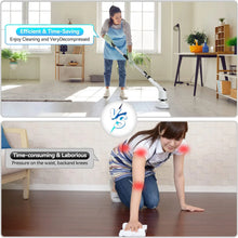Load image into Gallery viewer, 9 in 1 Electric Cleaning Brush LCD Digital Display Multi-Purpose Retractable Cleaning Brush for Kitchen Bathroom Windows