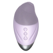 Load image into Gallery viewer, Electric Face Cleanser Silicond Face Cleansing Brush Electric Facial Cleanser Cleansing Skin Deep Washing Massage Brush