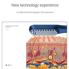 Load image into Gallery viewer, Electric Scalp Massage Comb Red and Blue Light Head Massager Hair Growth Device Healthy Hair Massage Comb