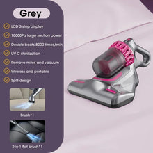 Load image into Gallery viewer, 3 in 1 UV New Mattress Vacuum Mite Remover Cordless Handheld Cleaner Powerful Suction for Cleaning Bed Pillows Clothes Sofa Dust