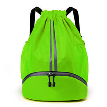 Load image into Gallery viewer, Outdoor Men Sports Bags Large Football Basketball Bag Gym Swimming Drawstring Bag Women Camping Waterproof Shoes Oxford Backpack