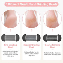 Load image into Gallery viewer, Electric Foot File Callus Remover Machine Pedicure Device Foot Clean Feet For Heel Hard Cracked Dead Skin Foot Grinder Tool