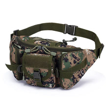 Load image into Gallery viewer, Men Tactical Waist Bag Nylon Fanny Pack Military Travel Hip Belt Bum Sports Bag Outdoor Cycling Travel Hiking Waistpack Pouch