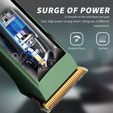 Load image into Gallery viewer, Professional Men's Hair Clipper New Multi Functional Beard Barber USB Charging Portable Cordless Hair Trimmer