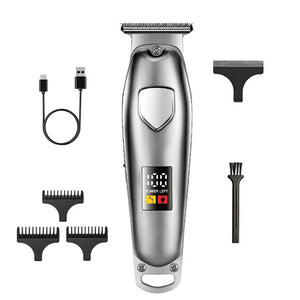 Multi functional Men's Barber USB Charging Cordless Portable Trimmer Mini Beard and sideburns Repair Machine