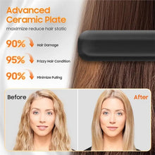 Load image into Gallery viewer, Mini Charging USB Wireless Straightening Clip Portable Clip Dual-Function Straightener&amp; Curler Dorm Room