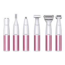 Load image into Gallery viewer, 6 In 1 Electric Epilator Wireless Hair Removal Device Grooming Tools