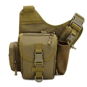 Tactical Shoulder Bag Army Military Crossbody Sling Bag Men's Outdoor Hunting Fishing Travel Waterproof Chest Bag