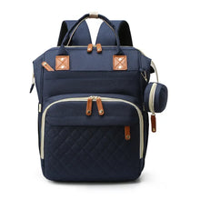 Load image into Gallery viewer, USB Mummy Bag Diaper Bag Baby Care Large Capacity Mom Backpack Mummy Maternity Wet Bag Waterproof Baby Pregnant Bag Nappy Bag