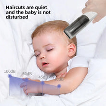 Load image into Gallery viewer, Mini Hair Clipper Waterproof Low Noise Electric Razor Quiet Working Cordless Hair Trimmer