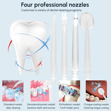 Load image into Gallery viewer, Cordless Water Dental Flosser Rechargeable Oral Irrigator Tooth Care Cleaner