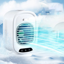 Load image into Gallery viewer, Portable Air Conditioner 3in1 Quiet AC Unit Air Cooler Humidifier Cooling Fans Cool Spray Humidifying Fan Office Desktop Fan