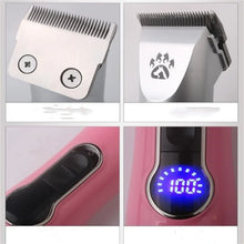 Load image into Gallery viewer, Professional Cordless Dog Grooming Clipper Heavy Duty Electric Pet Hair Trimmer Shear for Thick Coats Large Dog Shaver Scissor