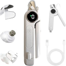 Load image into Gallery viewer, 2-in-1 Dog Cat Nail Grinder Ultra Quiet with Splash Guard Dog Cat Nail Trimmer LED Light Electric Pet Nail Clipper