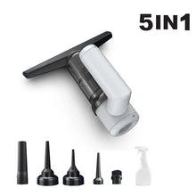 Load image into Gallery viewer, Car Vacuum Cleaner 5 in1 Lightweight Force Tool Machine for Bathroom Glass Large Capacity Multi-function Batter Vacuum Cleaner