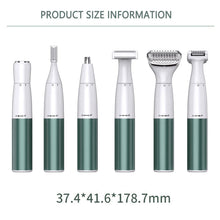Load image into Gallery viewer, 6 In 1 Electric Epilator Wireless Hair Removal Device Grooming Tools