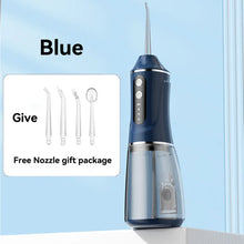 Load image into Gallery viewer, Oral Irrigator 3 Cleaning Modes Portable Rechargeable Waterproof IP65 Dental Water FlosserTeeth Whitening Jet Floss 380ML