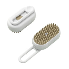 Load image into Gallery viewer, Steamy Cat Brush 3 in 1 Electric Anti-splashing Cat Brush with Steam Spray for Massage Pet Grooming Comb Hair Removal Combs