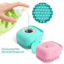 Load image into Gallery viewer, Silicond Bath Body Brush Shower Scrubber With Dispenser Soft Massager For Baby Children and Pet