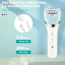 Load image into Gallery viewer, Hair Epilator Electric Lady Shaver Underarms Leg Body Hair Removal Tool Bikini Epilator Portable Epilator for Women