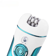 Load image into Gallery viewer, Women Epilator 4 IN 1 Hair Removal Multi-Function Women Shaver Body Washing Electric Epilator 50mins Battery Life