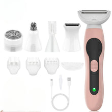 Load image into Gallery viewer, 5-in-1 Women's Multifunctional Electric Epilator Rechargeable Hair Removal Shaver Eyebrow Trimmer Nose Hair Trimmer