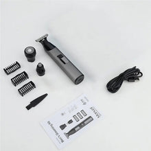 Load image into Gallery viewer, Dual-Sided Blade Body Hair Trimmer For Men With Innovative Perforated Design, Grooming Kit Includes Detachable Magnetic Head