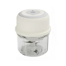 Load image into Gallery viewer, Mini Garlic Chopper Wireless Onion Food Prep Machine 250ml Rechargeable Mini Veggie Chopper Electric Vegetable Cutter For Garlic
