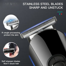 Load image into Gallery viewer, Hair Trimmer Cordless Hair Cutting Machine Electric Haircut Professional Hair Clipper Digital Display Trimmer for Men