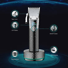 Load image into Gallery viewer, Professional Hair Clipper Men's Barber Beard Trimmer Rechargeable Hair Cutting Machine Hair Trimmer For Men Shaver Haircuter