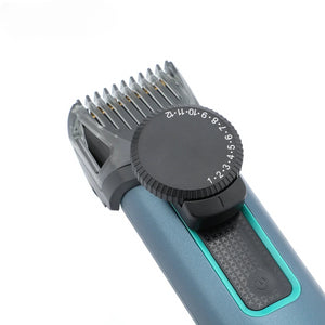 Adjustable Beard Hair Trimmer Electric Hair Clipper Waterproof Hair Cutting Rechargeable Haircut Machine for Men