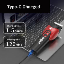 Load image into Gallery viewer, Electric Dog Clipper Dog hair Shaver With LED Light Pet Grooming Clippers For Large Dog Cat Haircut Trimmer Kits  Rechargeable