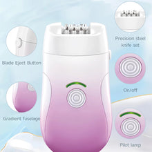 Load image into Gallery viewer, Hair Removal Bikini Epilator Rechargeable Razor Women Underarms Shaver Legs Armpit Hair Foot Callus Remover