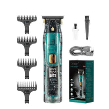 Load image into Gallery viewer, Hair Trimmer Professional Trimmer Rechargeable Hair Clipper Waterproof Hair Cutting Machine T-Blade Trimmer for Men