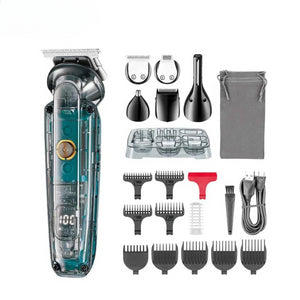 Hair Clipper Cordless Haircut Machine Professional IPX6 Hair Clipper Multifunctional Trimmer Electric Clippers for Men